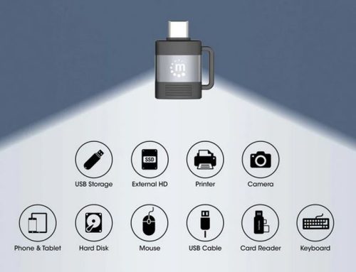 Manhattan adapter set:USB-C/USB-A&USB-A/USB-C