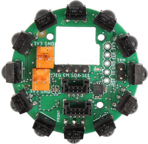 MRMS IR ball finder 3, CAN Bus, I2C, analog