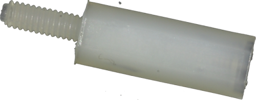Nylon spacer M2 12 mm, 100 pcs.