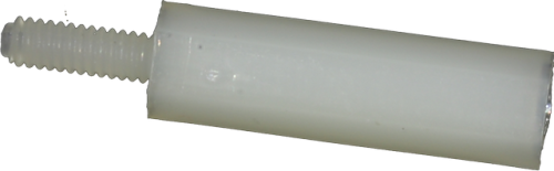 Nylon spacer M2 15 mm, 100 pcs.