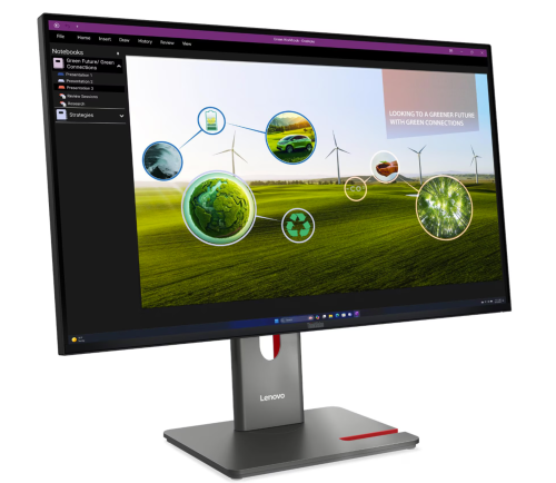 Lenovo P27Q-40 QHD IPS, HDMI, DP, USB-C, pivot
