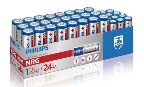 Philips baterije 24xAA+12xAAA, 36 komada