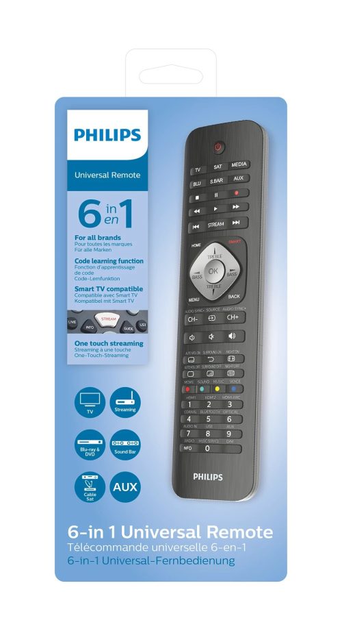 Philips univerzalni daljinski upravljač 6u1