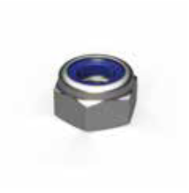Hexagon safety nut M8, 100 kom