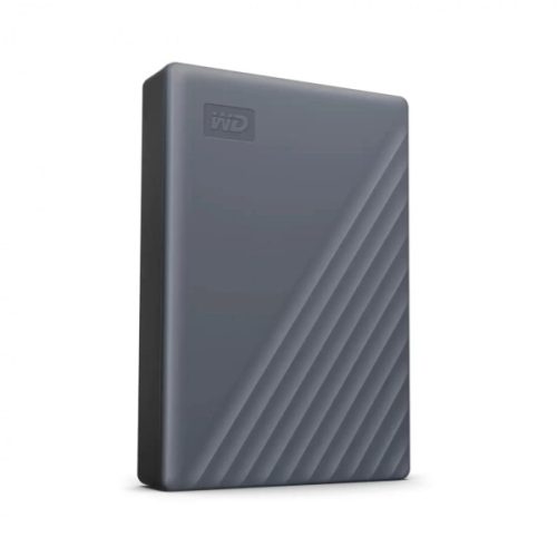 WD Passport 5TB Portable, USB 3.0 sivi