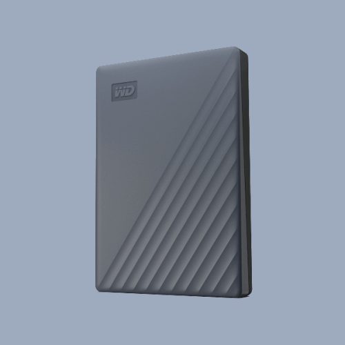 WD Passport 6TB Portable, USB 3.0 sivi