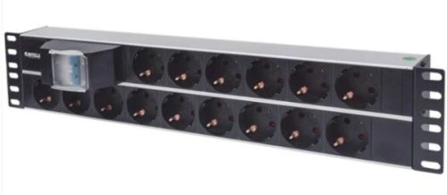 Intellinet 19" 2U Rackmount 15-Output Power Distribution Unit (PDU)