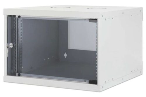 Intellinet 19" Basic Wallmount Cabinet, 6U, 400 mm Depth, Gray