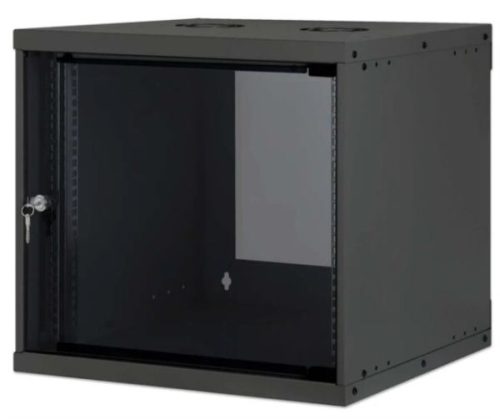 Intellinet 19" Basic Wallmount Cabinet, 9U, 400 mm Depth, Black
