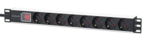 Intellinet 19" 1U Rackmount 8-Output Power Distribution Unit (PDU)