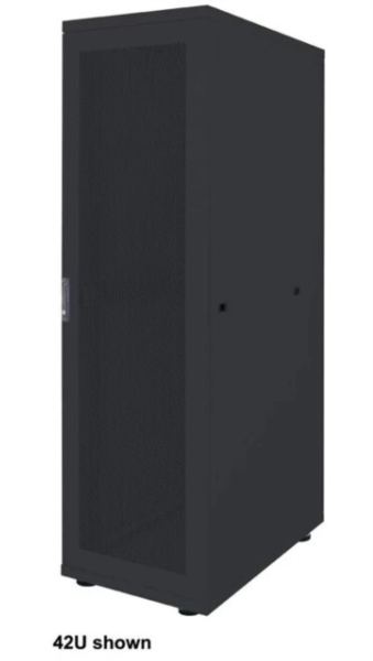 Intellinet Basic 19" Server Cabinet, 36U, 1000 (D) x 600 (W) x 1766 (H) mm, Black