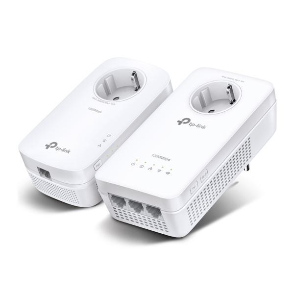 TP-Link AV1300 Gigabit Passthrough Powerline ac Wi-Fi Kit