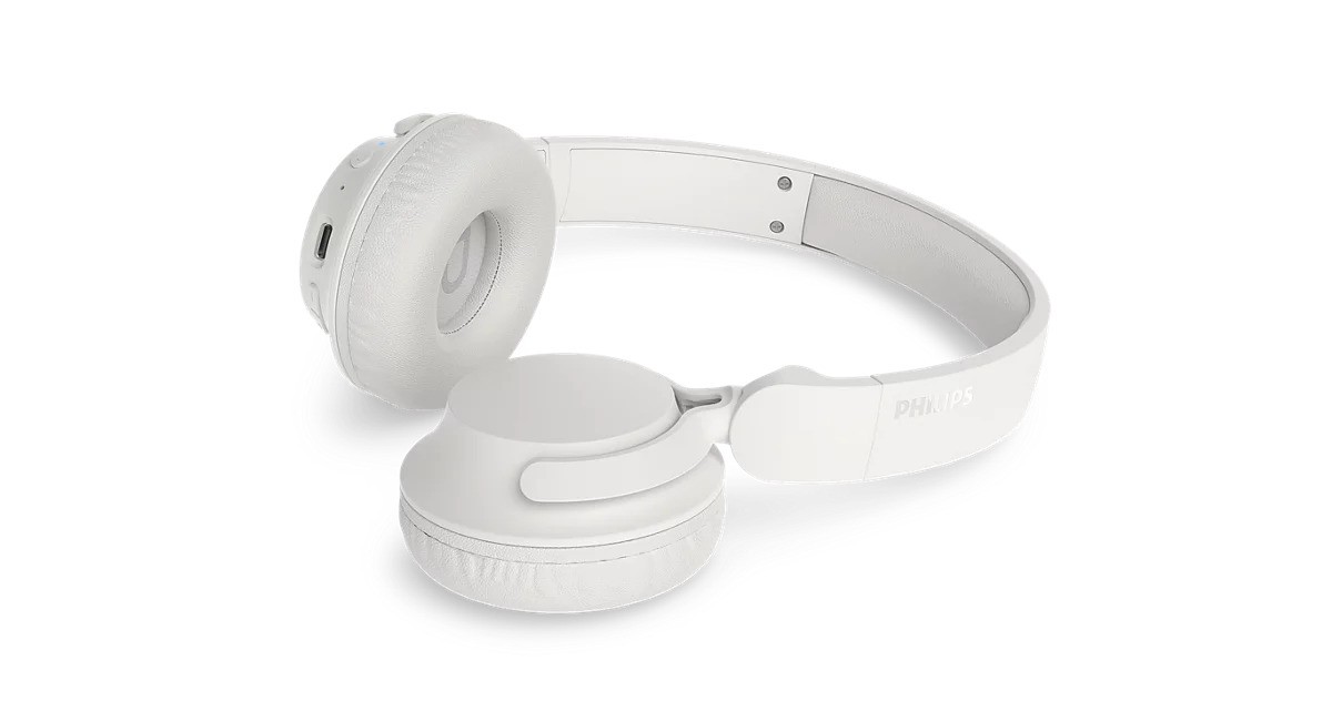Philips over-ear BT slušalice TAH4500WT, bijele