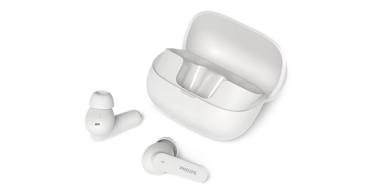 Philips in-ear BT slušalice TAT3000WT, bijele