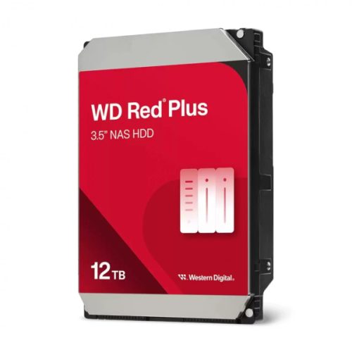 WD Red Plus WD120EFGX, 12TB, 3,5", 512MB, 7200rpm
