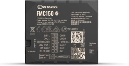 Teltonika Telematics FMC150, GPS smart tracker with Bluetooth and 4G LTE Cat 1
