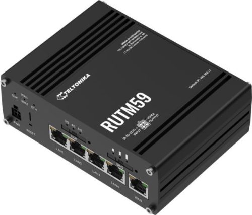 Teltonika RUTM55 Industrial 5G Wi-Fi, Serial, I O, eSIM Wi-Fi Router