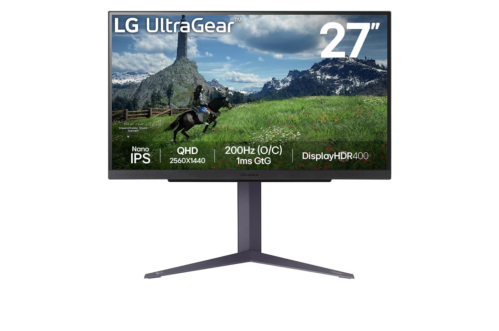 LG 27GS85Q, 27'' QHD Nano IPS, 180Hz (OC 200Hz)