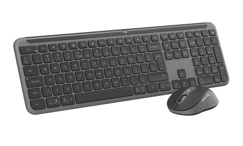 Logitech MK950 bežična tipkovnica i miš, crna