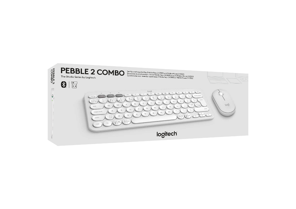 Logitech Pebble 2 Combo, bijela