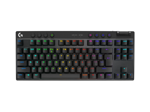 Logitech G PRO X TKL LIGHTSPEED, crna