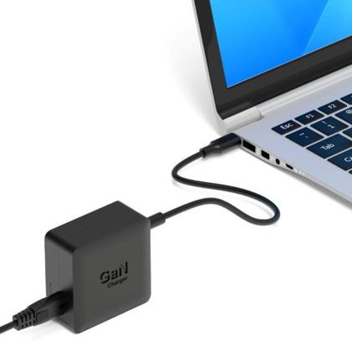 Port punjač 65W typeC GaN2,USB-C, AC kabel >2m