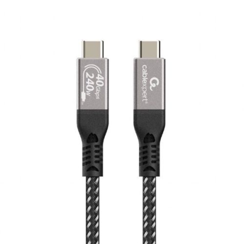 Gembird Premium USB 4 Type-C charging and data cable, 40 Gbps, 240 W, 0.5 m