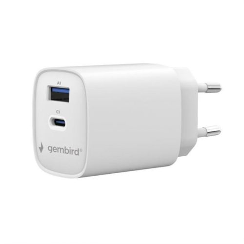 Gembird 2-port 30 W USB fast charger
