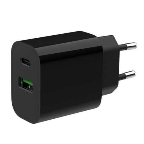 Gembird 2-port 20 W USB fast charger, black