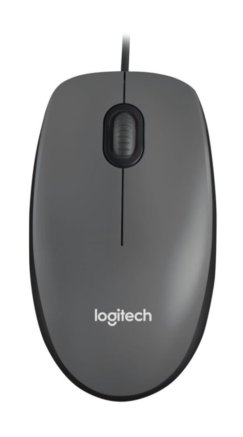 Logitech M90 žičani optički miš, siva