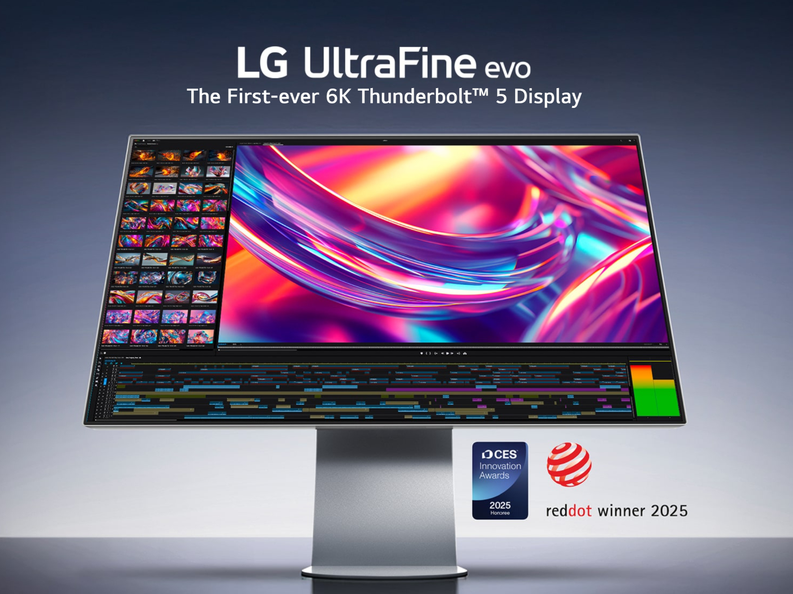 LG 32U990A 32'' 6K IPS, 60Hz, TB5, HAS, zvučnici