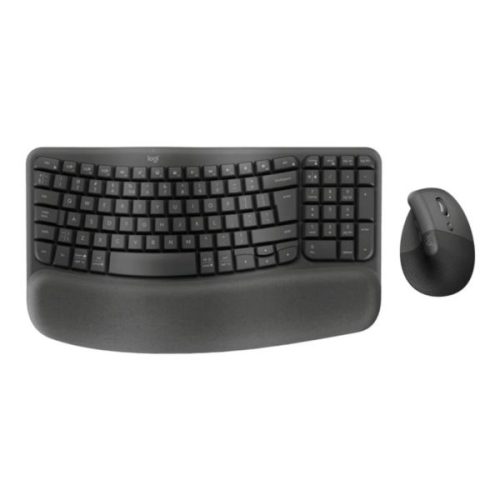 Logitech Wave Keys and Lift COMBO wireless, Graphite, HR