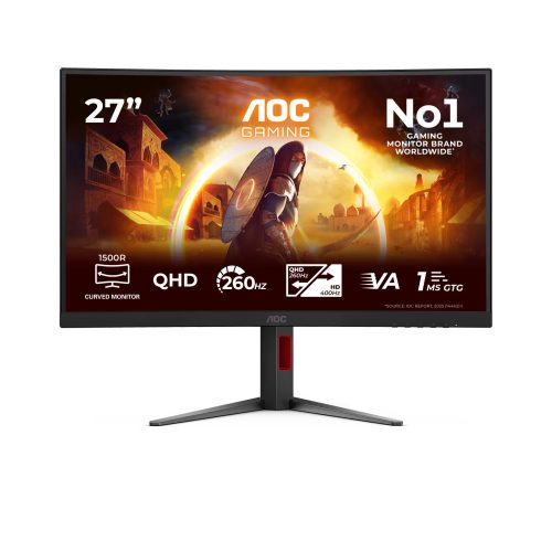 AOC CQ27G4Z2 27", DP, 2xHDMI, 260/400Hz, QHD