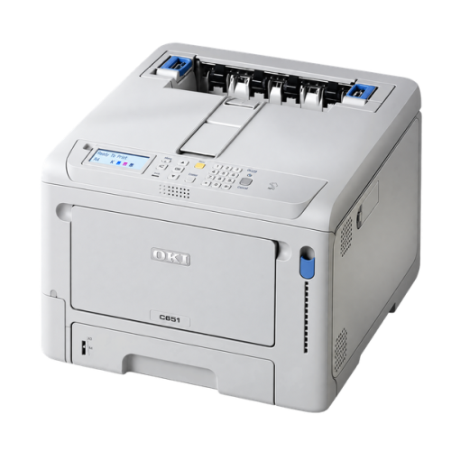 Oki C651dn A4 dup 35ppm, PCL/PS, eth, USB