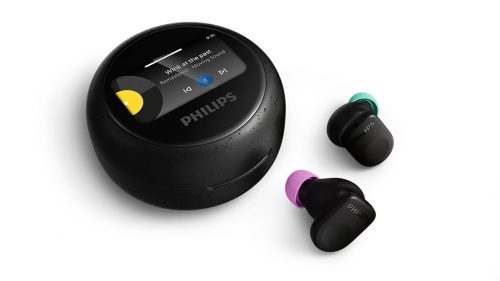 Philips retro in-ear BT slušalice TAMS3BK, crne