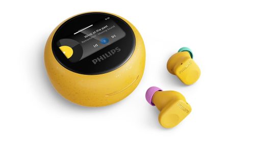 Philips retro in-ear BT slušalice TAMS3YL, žute